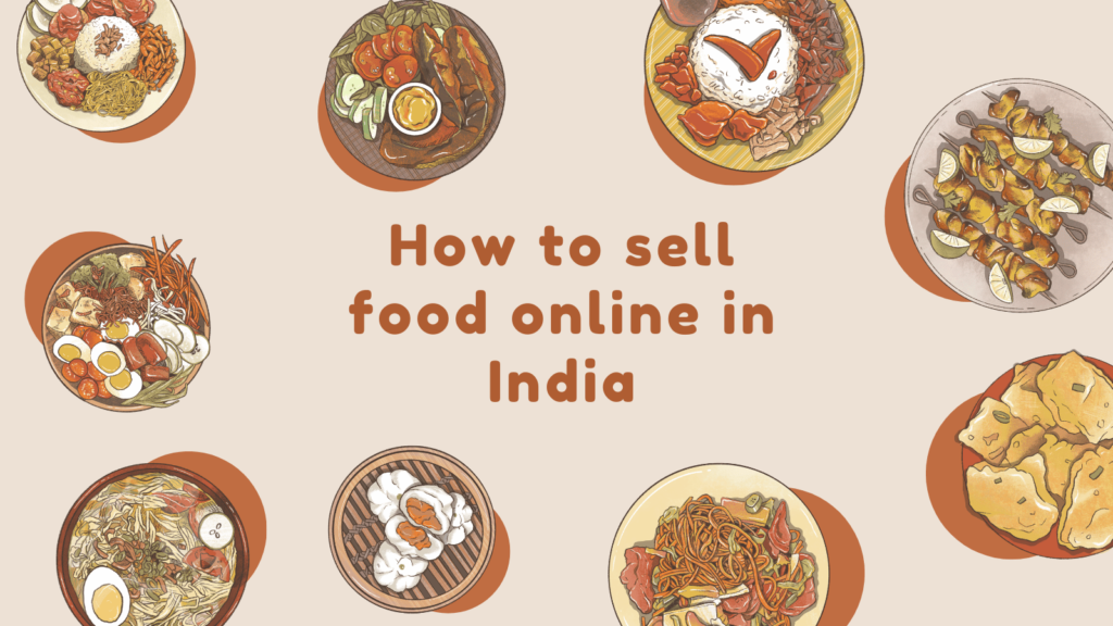 How to sell food online in India